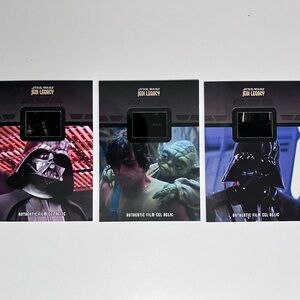 STAR WARS Jedi Legacy FILM CEL Trading Cards / DARTH VADER, Yoda, LUKE SKYWALKER